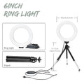 6 inch LED Photography Video Light Panel RGB Filters Lighting Photo