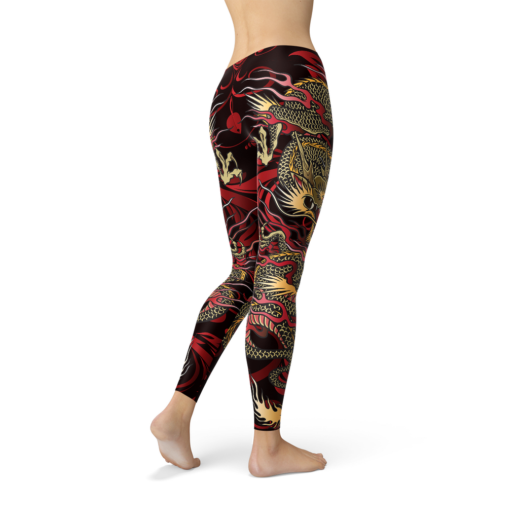 Womens Dragon Legging