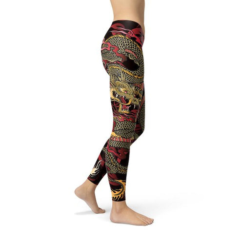 Womens Dragon Legging