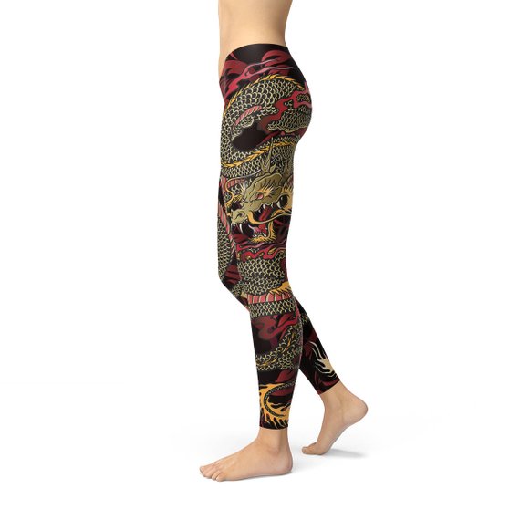Womens Dragon Legging