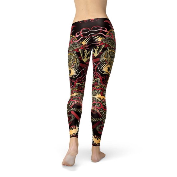 Womens Dragon Legging